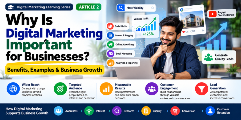 Why is digital marketing important for businesses
